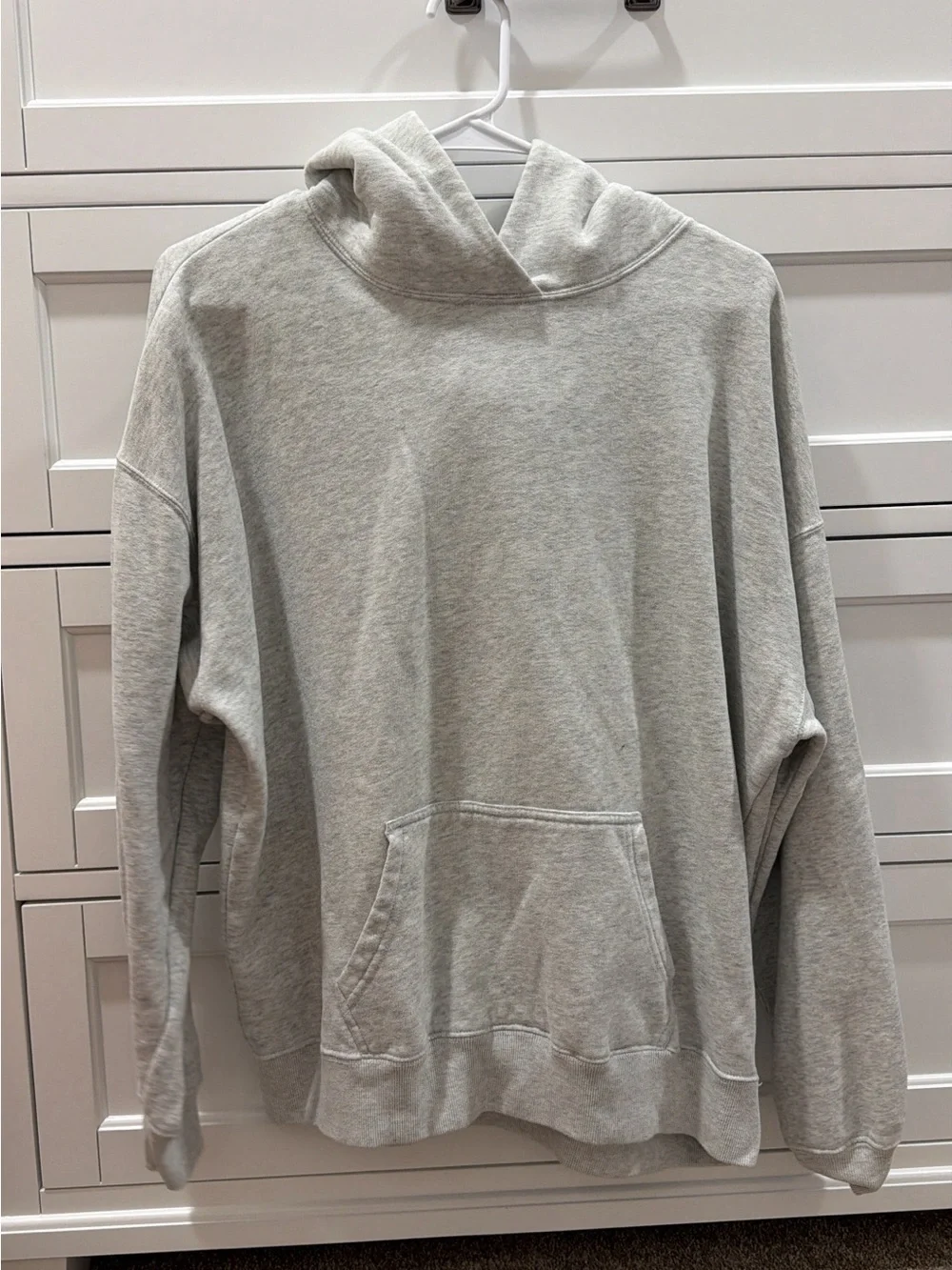 Hollister Light Gray Pullover Hoodie